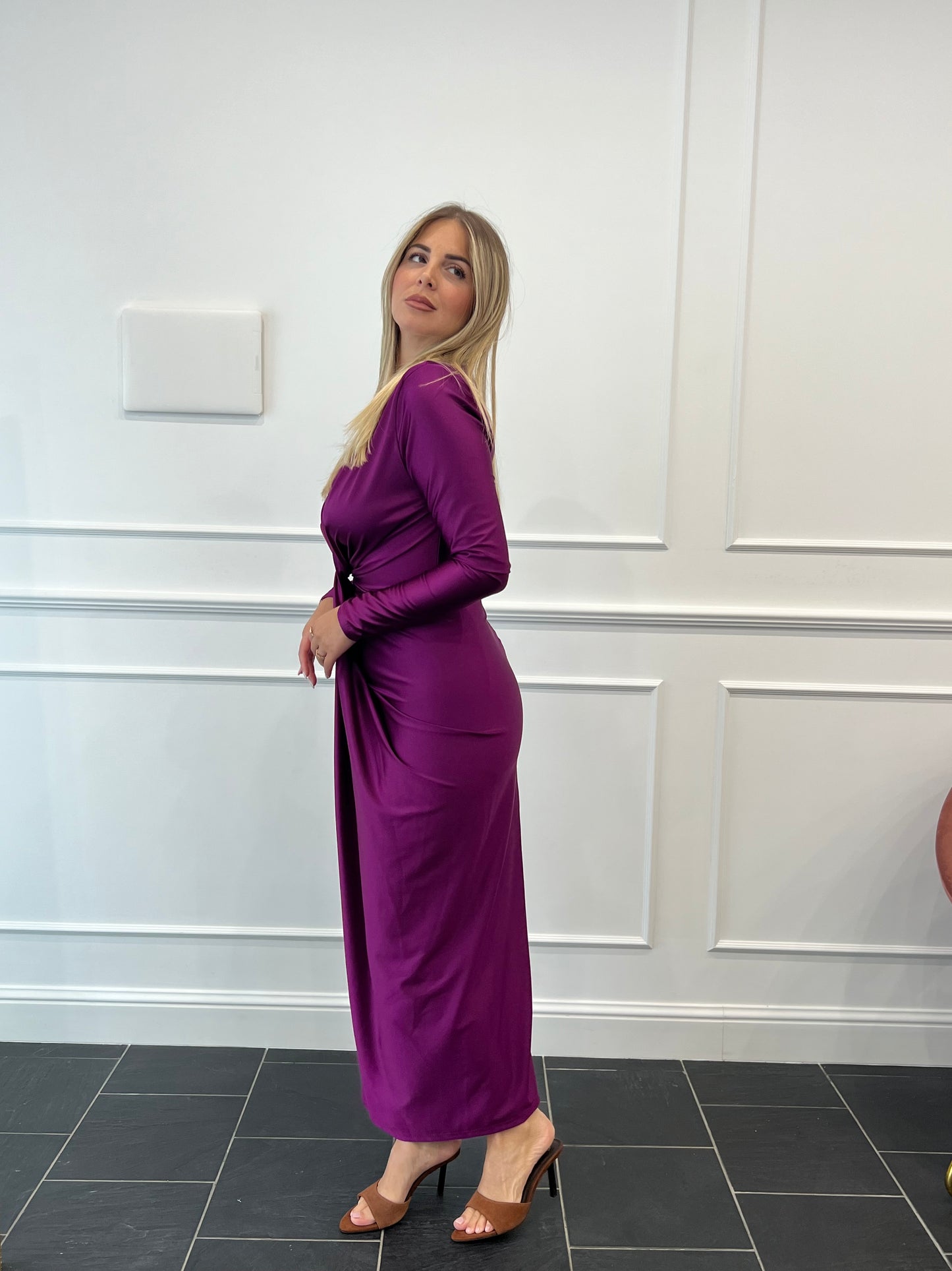 Glam Dress -Purple