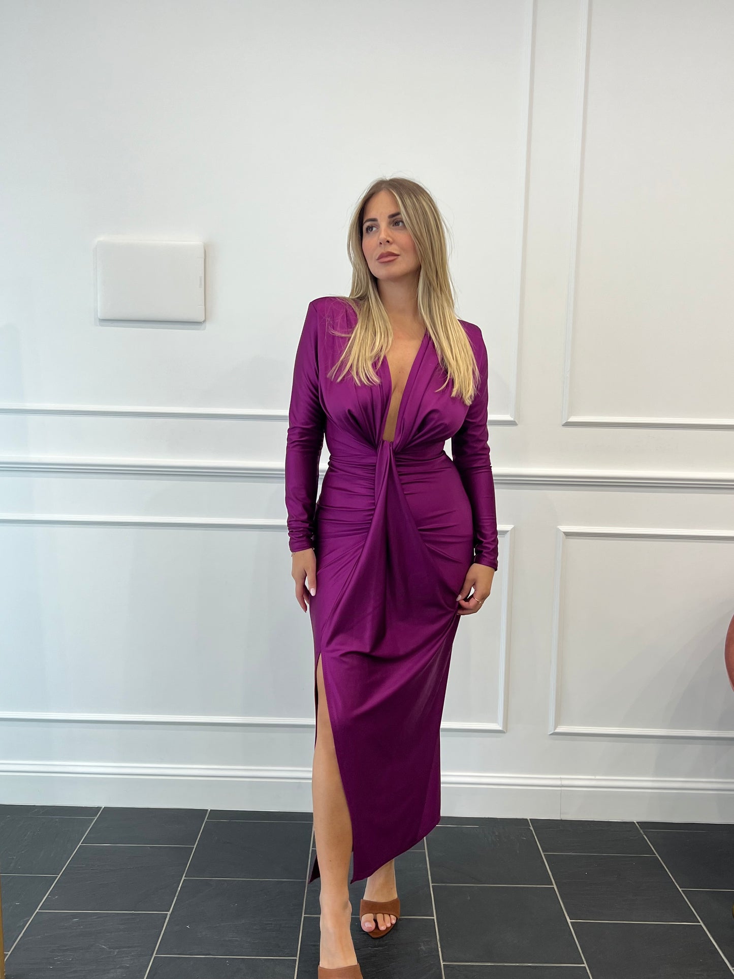 Glam Dress -Purple